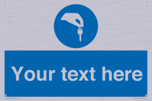 MA12619: Custom Mandatory Keys Sign