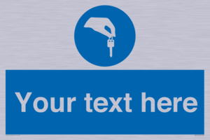 MA12619: Custom Mandatory Keys Sign