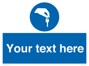 MA12619: Custom Mandatory Keys Sign
