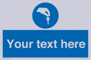 MA12619: Custom Mandatory Keys Sign