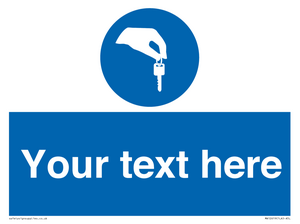 MA12619: Custom Mandatory Keys Sign