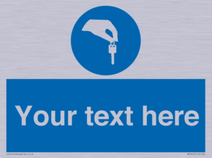 MA12619: Custom Mandatory Keys Sign