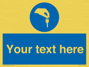 MA12619: Custom Mandatory Keys Sign