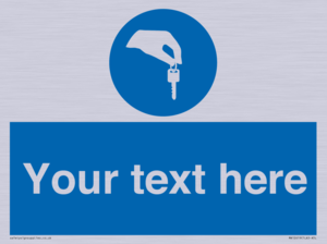 MA12619: Custom Mandatory Keys Sign