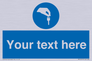 MA12619: Custom Mandatory Keys Sign
