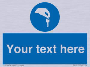 MA12619: Custom Mandatory Keys Sign