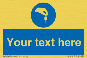 MA12619: Custom Mandatory Keys Sign