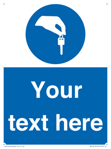 MA12619: Custom Mandatory Keys Sign