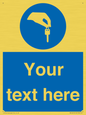 MA12619: Custom Mandatory Keys Sign