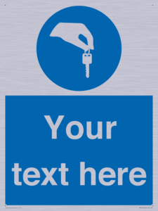 MA12619: Custom Mandatory Keys Sign