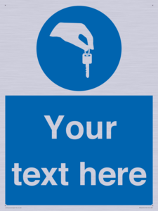 MA12619: Custom Mandatory Keys Sign