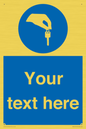 MA12619: Custom Mandatory Keys Sign