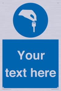 MA12619: Custom Mandatory Keys Sign