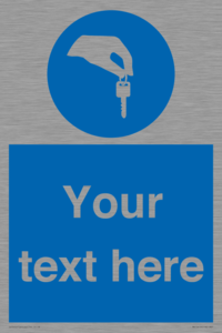 MA12619: Custom Mandatory Keys Sign