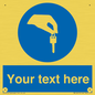 MA12619: Custom Mandatory Keys Sign