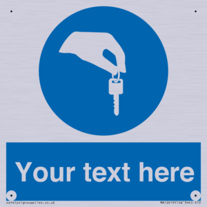 MA12619: Custom Mandatory Keys Sign