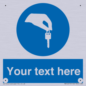 MA12619: Custom Mandatory Keys Sign