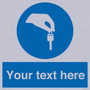 MA12619: Custom Mandatory Keys Sign