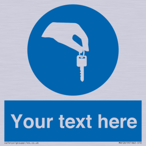 MA12619: Custom Mandatory Keys Sign