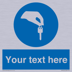 MA12619: Custom Mandatory Keys Sign