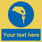 MA12619: Custom Mandatory Keys Sign