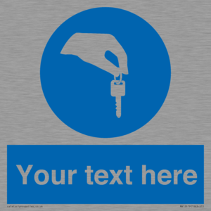 MA12619: Custom Mandatory Keys Sign