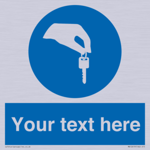 MA12619: Custom Mandatory Keys Sign