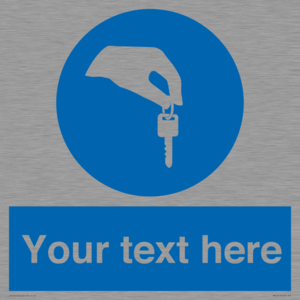 MA12619: Custom Mandatory Keys Sign