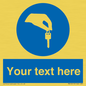 MA12619: Custom Mandatory Keys Sign