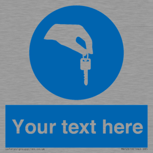 MA12619: Custom Mandatory Keys Sign