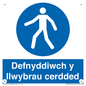 MA13272: Defnyddiwch y llwybrau cerdded