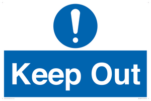 MA13628: Keep Out