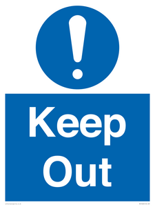 MA13628: Keep Out