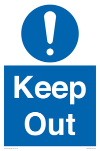 MA13628: Keep Out