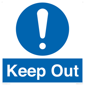 MA13628: Keep Out