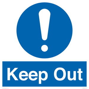 MA13628: Keep Out