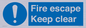 MA15499: Fire escape Keep clear