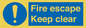 MA15499: Fire escape Keep clear