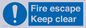MA15499: Fire escape Keep clear
