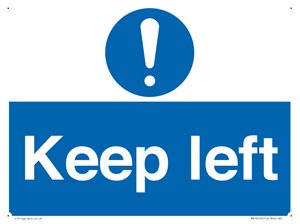 MA16572: keep left