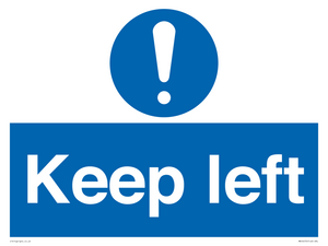 MA16572: keep left