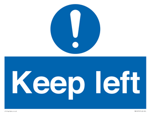 MA16572: keep left