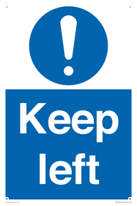 MA16572: keep left
