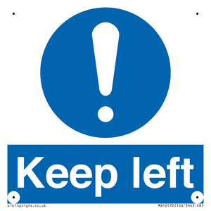MA16572: keep left