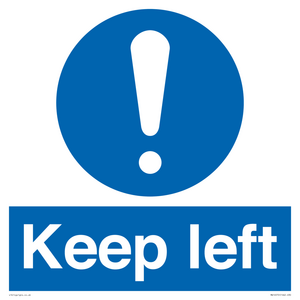 MA16572: keep left
