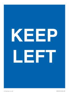 MA16574: keep left