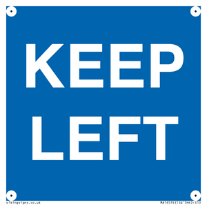 MA16574: keep left