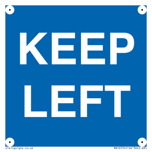 MA16574: keep left