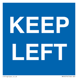MA16574: keep left