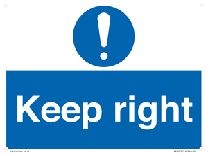 MA16576: keep right